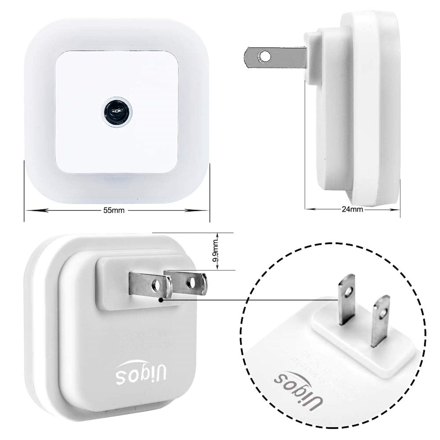 Uigos kitchen path light helps navigate countertops and stairs at night.