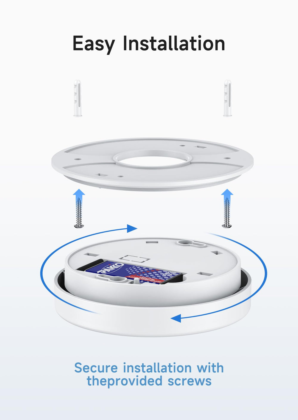 Uingarm photoelectric sensor detects smoldering smoke for early alerts