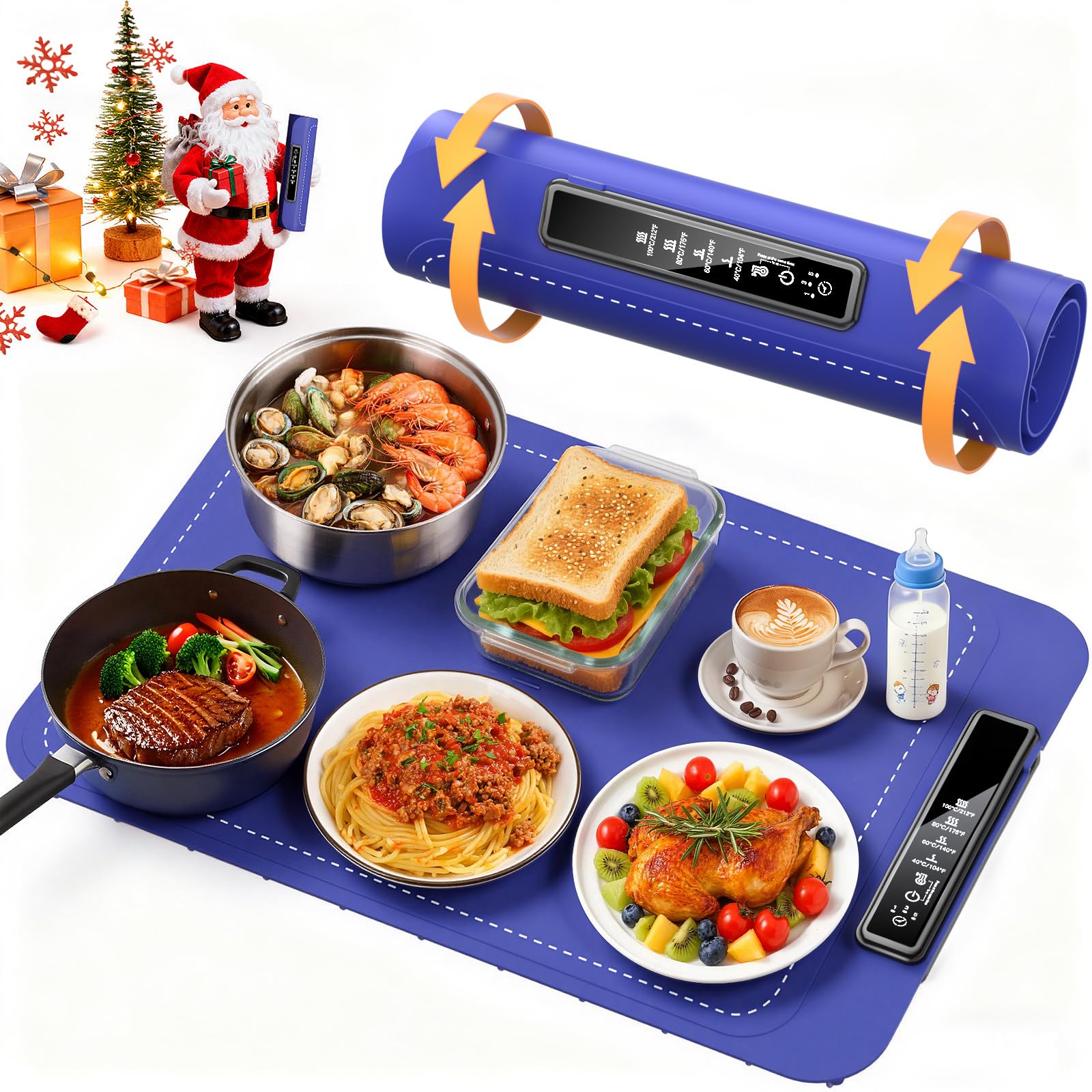 Uingarm warming mat for food setup keeps meals warm evenly for gatherings.
