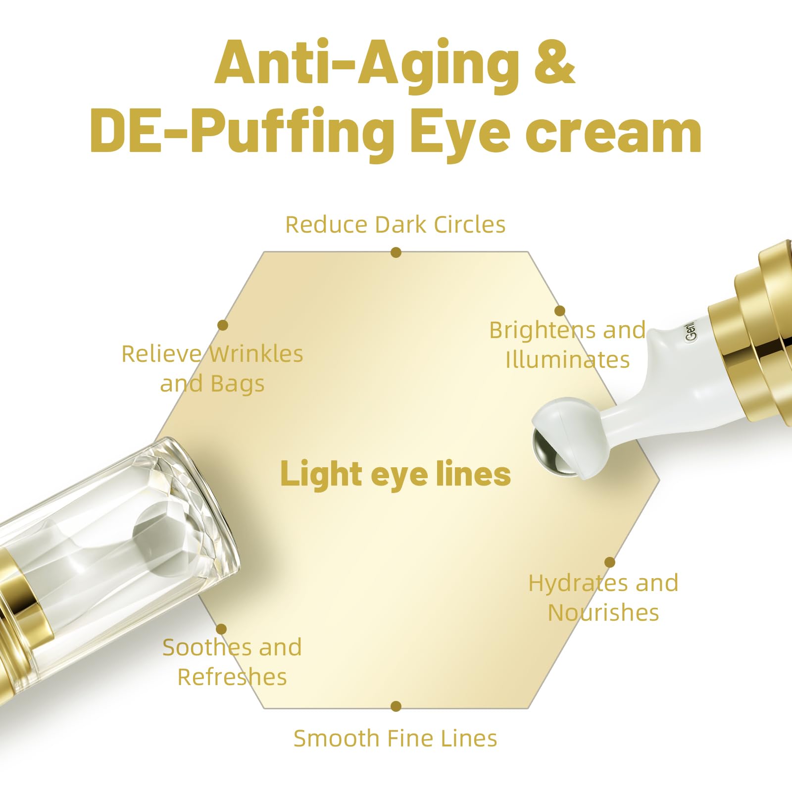 UJHAY 360° eye roller close-up showing massage action for circulation