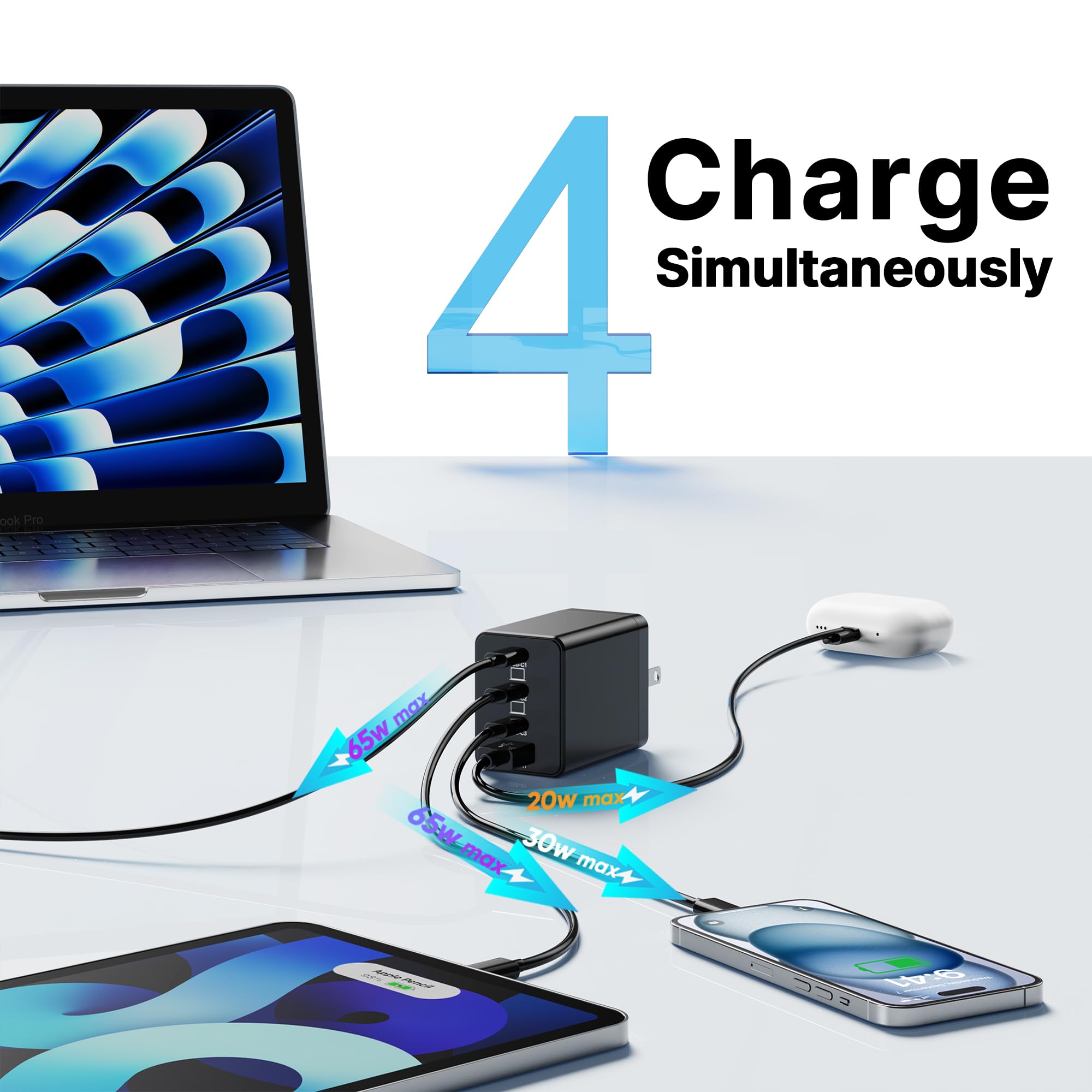 UKCSIS 20W USB-A port complements USB-C devices for extra charging