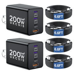 UKCSIS foldable plug charger image showing compact design for travel