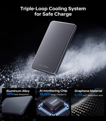 ULiXWH 5000mAh fast-charge capacity powers iPhone on the move