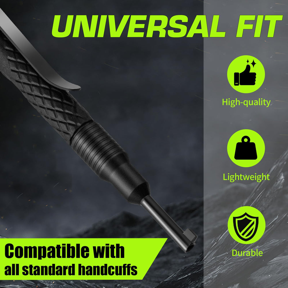 Ullnosoo pocket handcuff key backset enables rapid unlocking