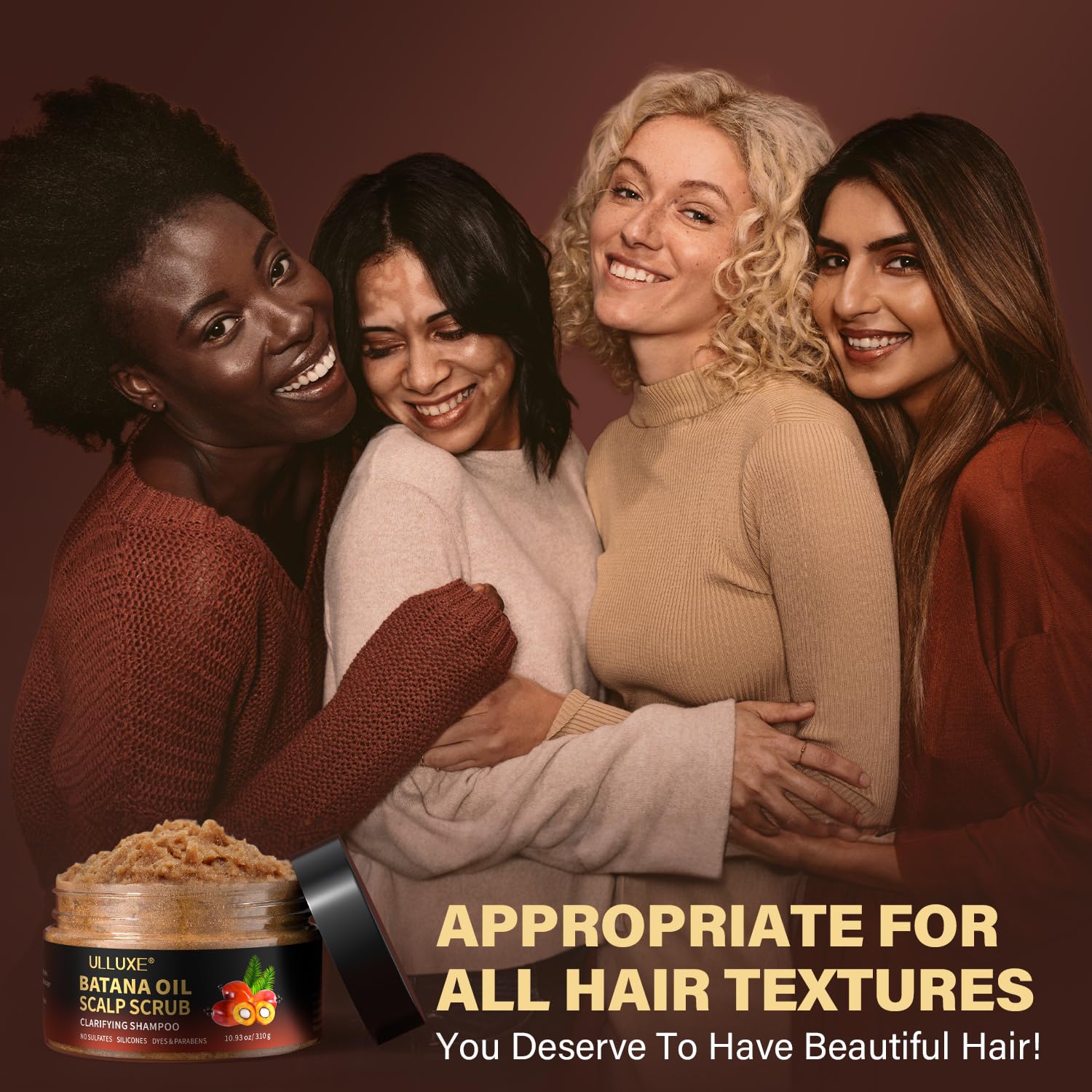 ulluxe all hair types care suitable for every hair type and color.