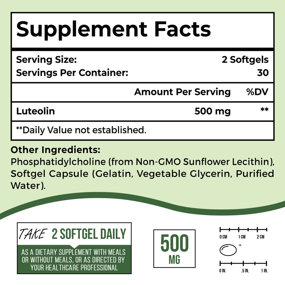 Ulmubra Liposomal Luteolin Made in USA emphasizing trusted quality and standards