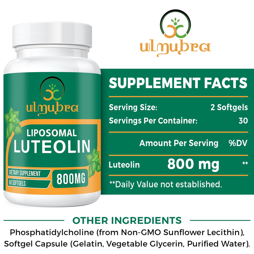 Ulmubra label showcases non-GMO, soy-free, gluten-free, dairy-free attributes.