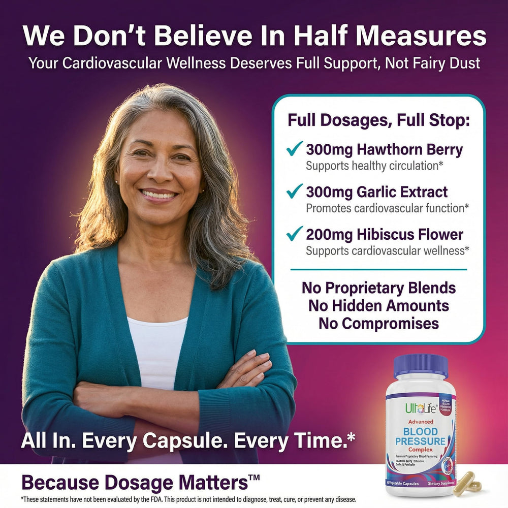 ULTALIFE garlic capsules part of a simple daily wellness routine