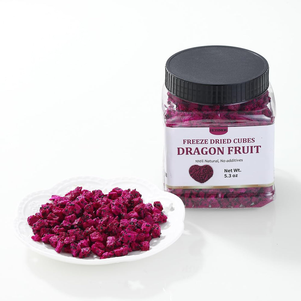 ULTHMOK dragon fruit cubes in beverages for added flavor