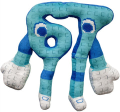 ULTHOOL Steal a Brainrot plush front view, soft texture for desk-friendly use.