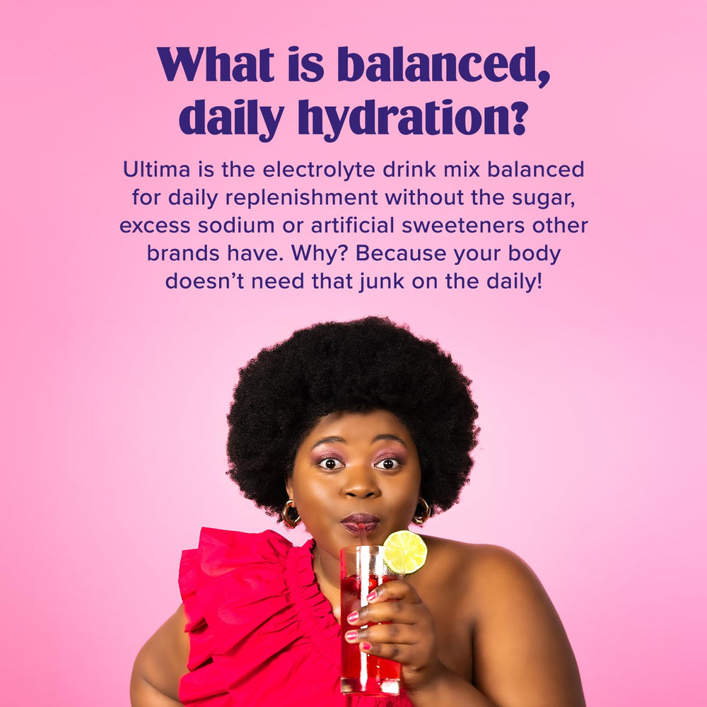 Ultima Replenisher Mocktini Variety Pack front view, convenient on-the-go hydration.