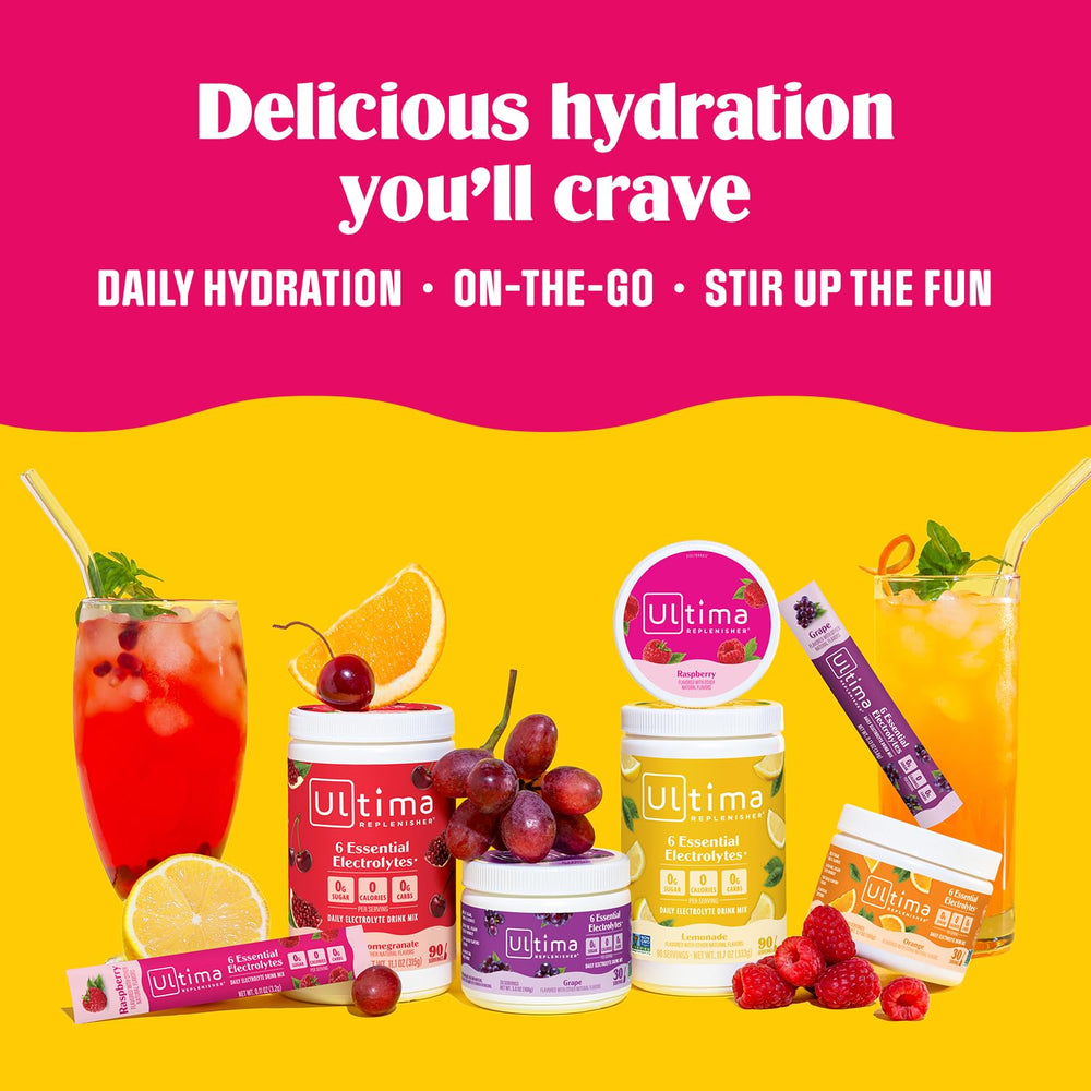 Ultima Replenisher Stir, shake, and enjoy with ice for quick refreshment.