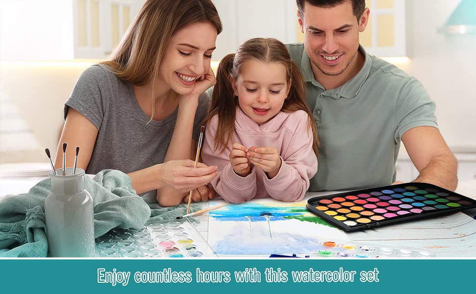 Ultimate Stationery Watercolor Set is kid-safe and non-toxic