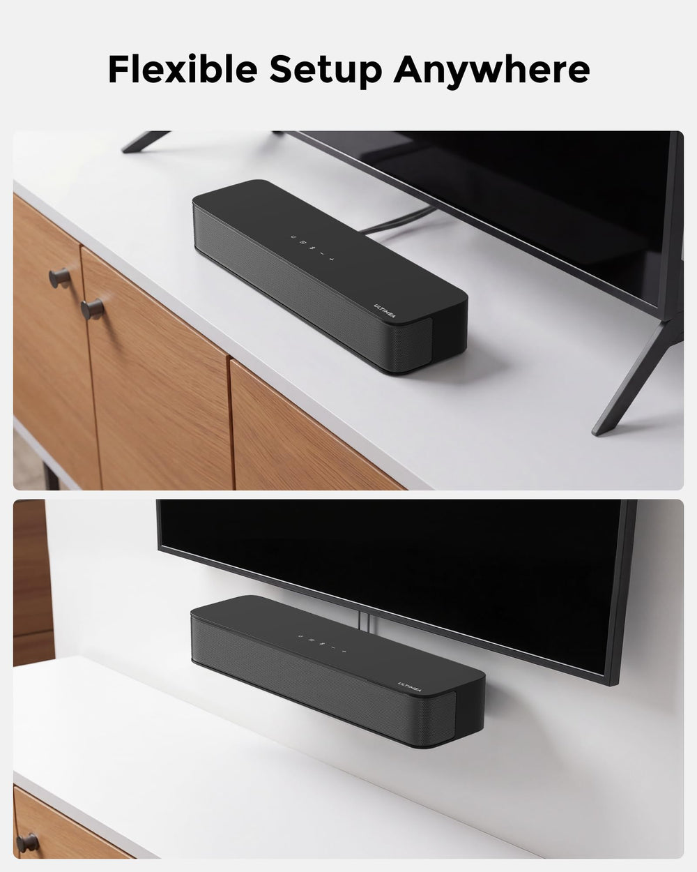 Poseidon M20 Pro wall-mount-ready design for a clean, modern look.
