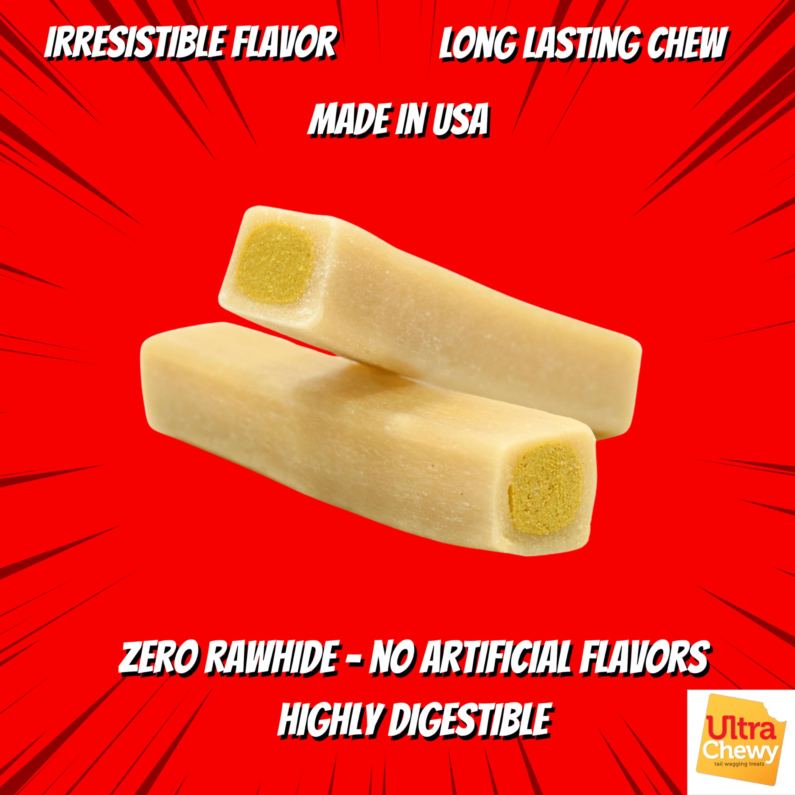 Ultra Chewy Favorites two packs nine bones each for steady rewards