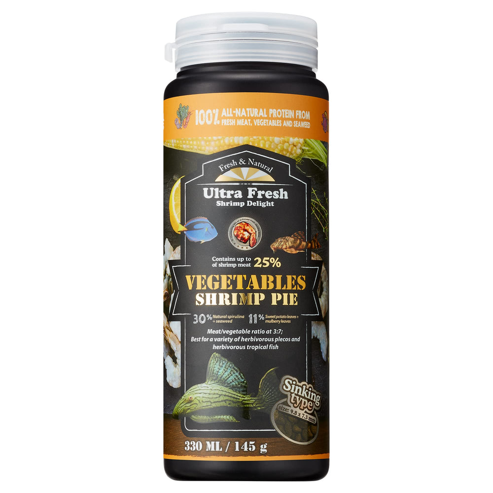 Ultra Fresh galettes algues pleco – dégustation facile et nutritive pour les algivores.