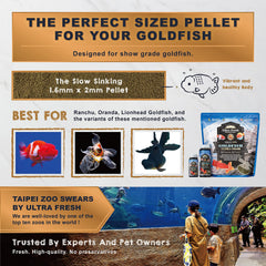 Ultra Fresh Goldfish couleurs éclatantes, teintes naturelles brillantes.