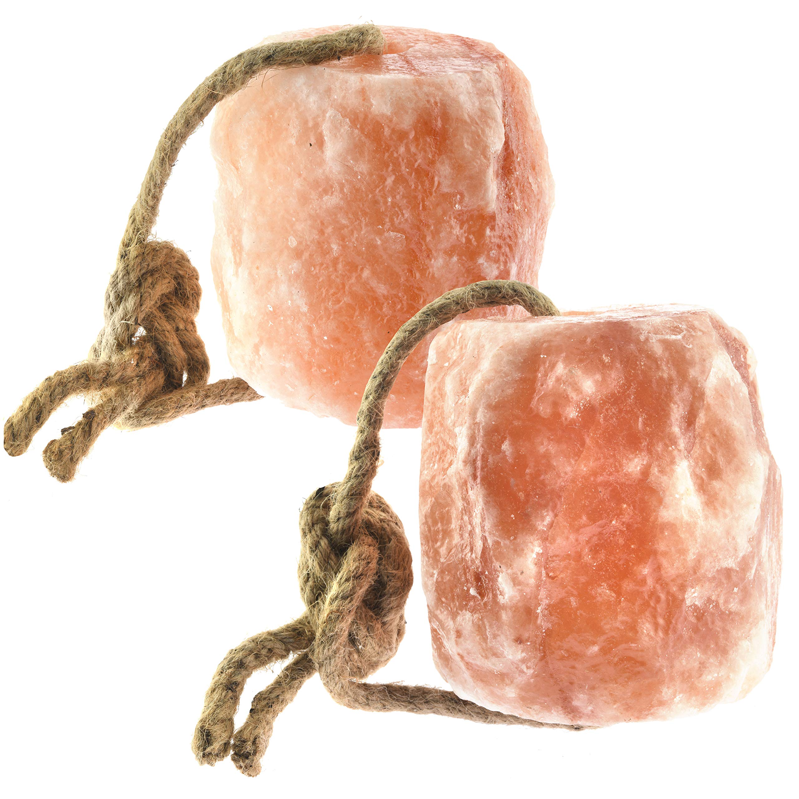 UMAID Himalayan salt lick rope for horses provides minerals and enrichment