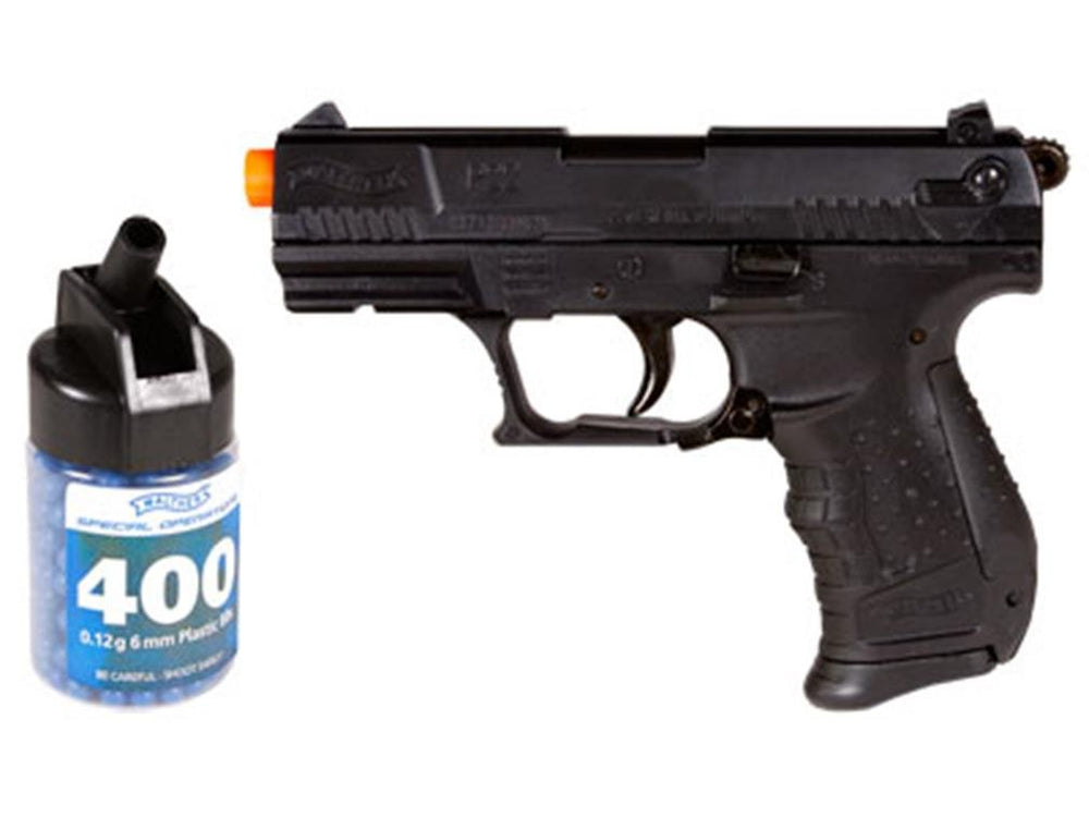 Umarex Walther P22 with 400 BBs for extended practice sessions