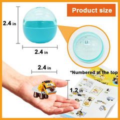 UMEELR 12-in-1 surprise toys promote hands-on learning and color recognition.