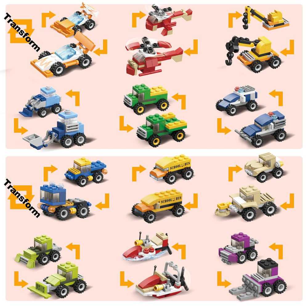 UMEELR colorful cars foster color shape recognition and hands-on STEM skills.