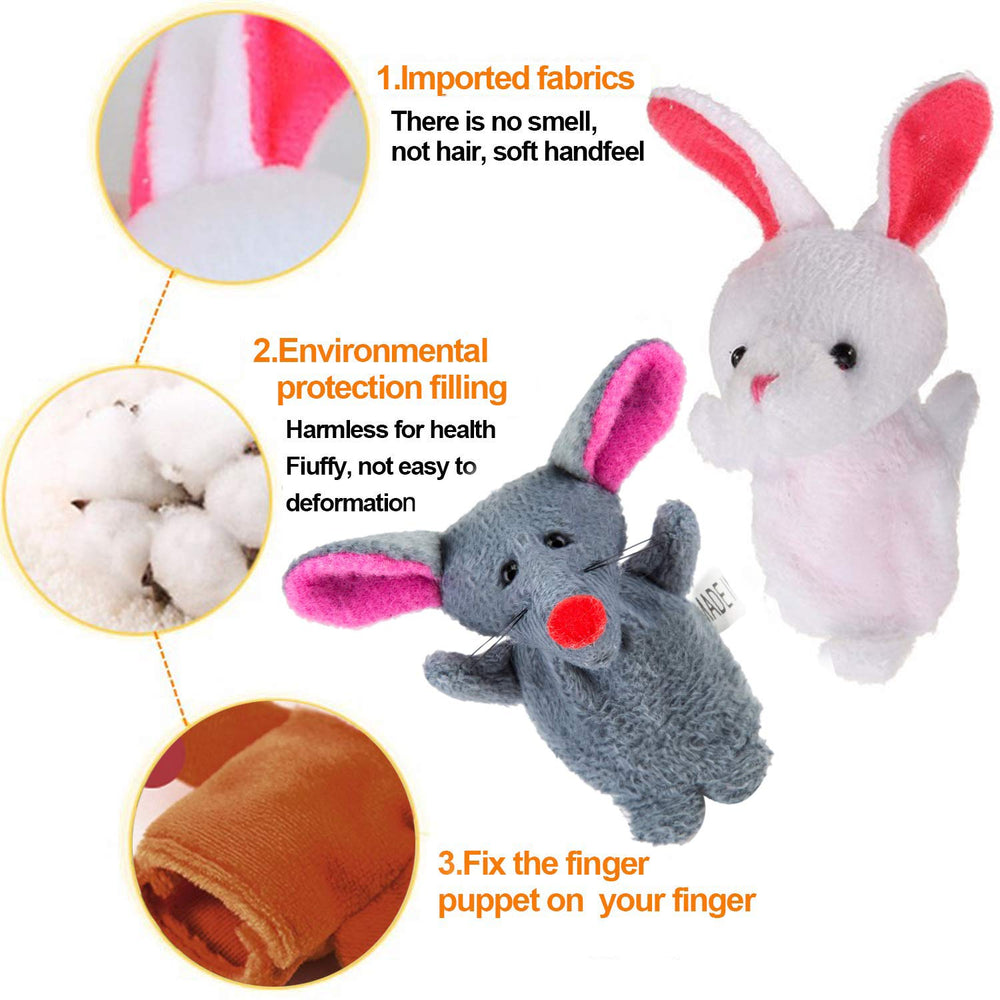 UMEELR Easter eggs with monkey puppet for playful learning and motor actions