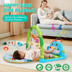 UMIKU Baby Gym tummy time mat supports early movement and comfort.
