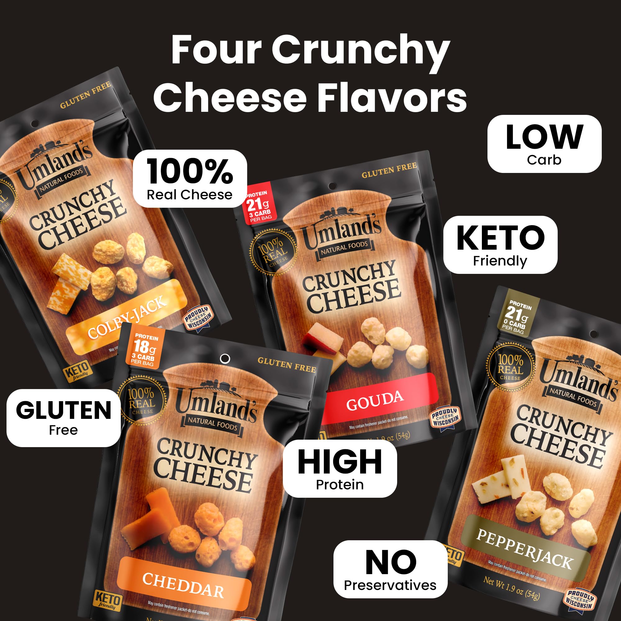 Umland's Colby Jack crunch ready for kids' lunches.