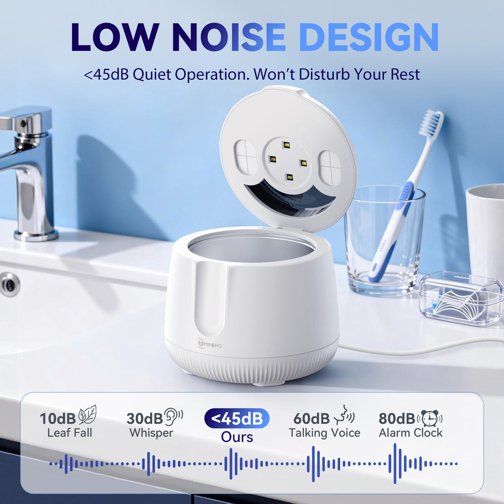 UMPOPO ultrasonic cleaner pulse-flow technology for efficient cycles.