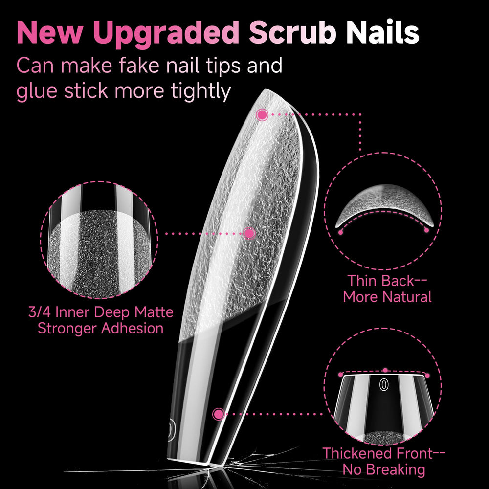 UNA GELLA 3-4 inner deep matte texture enhances adhesion support