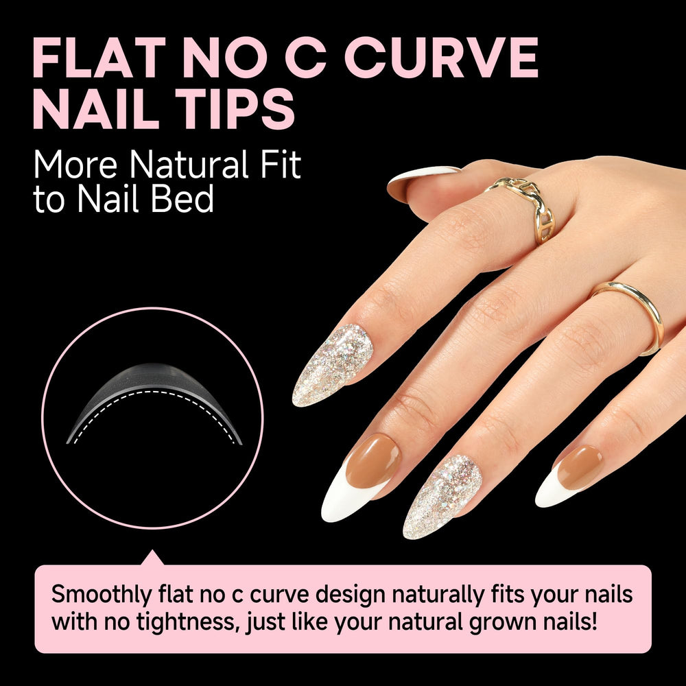 UNA GELLA accurate-size grid aids quick nail tip selection
