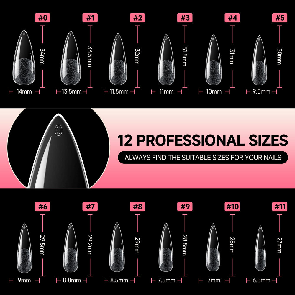 UNA GELLA easy-press-and-adhere tips simplify at-home nail extensions