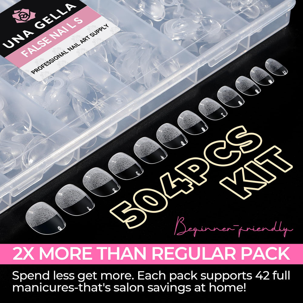 UNA GELLA long-lasting wear up to four weeks with proper application.