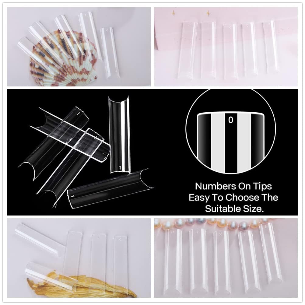 UNA GELLA DIY nail art kit with tips for gel, acrylic, or powder systems.
