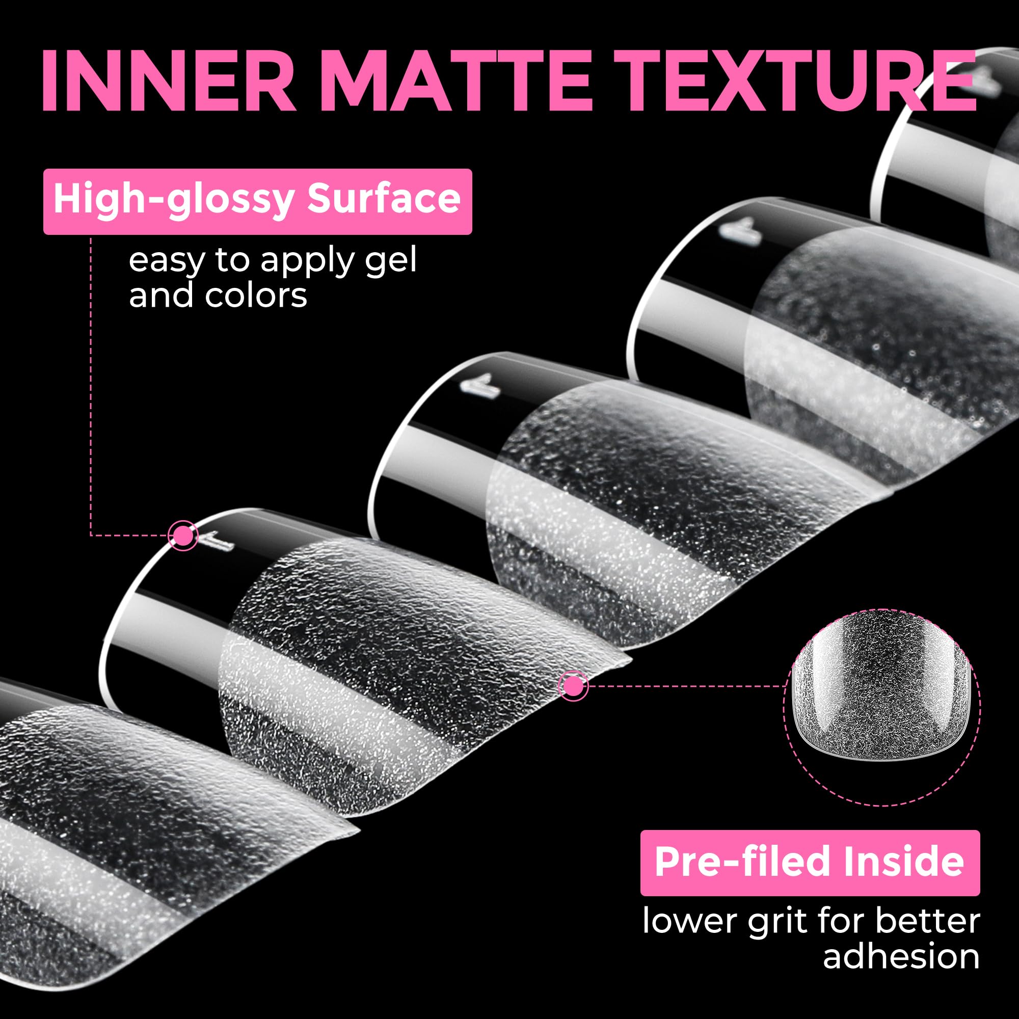 UNA GELLA no-odor tips ideal for home use.