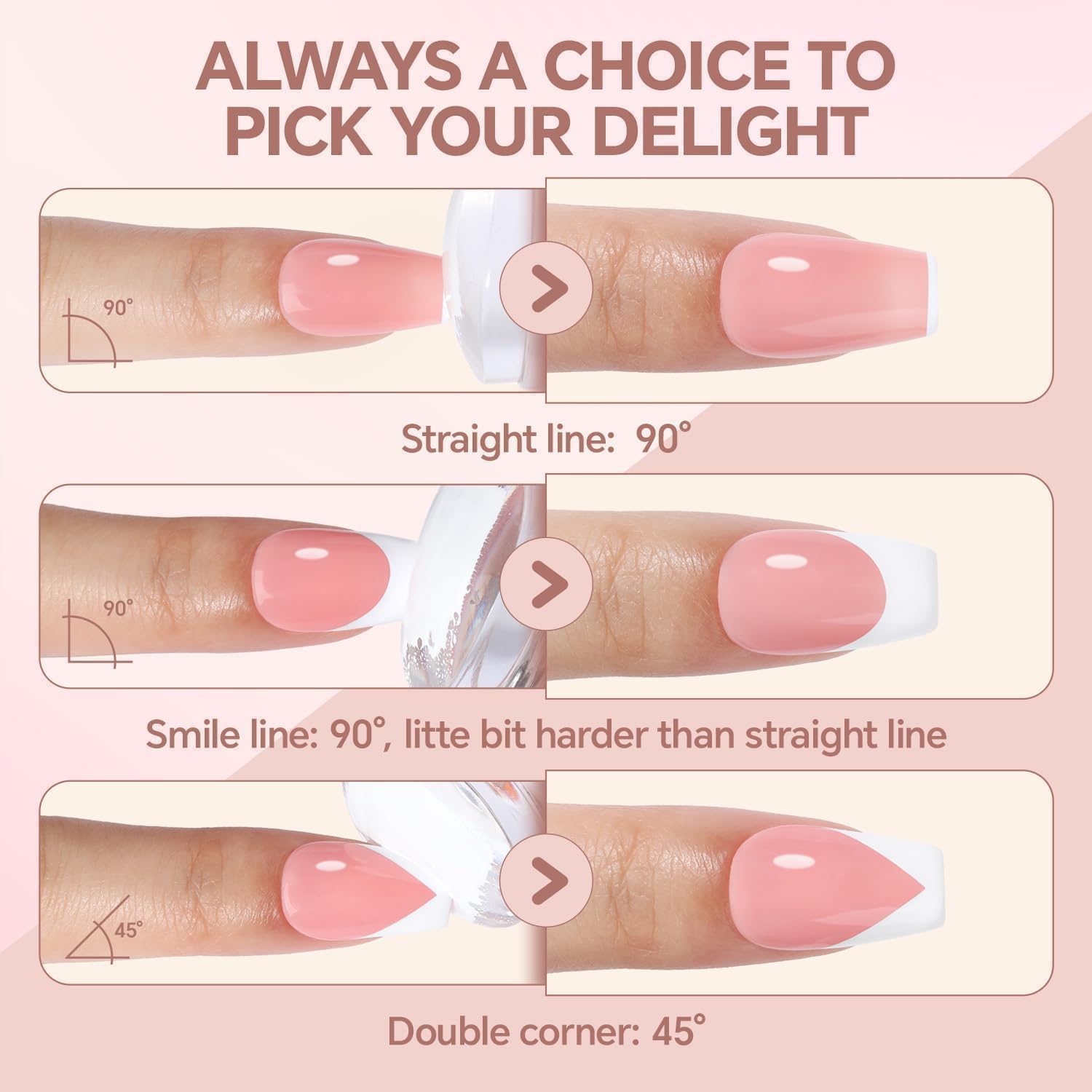 UNA GELLA removable stamp head cleans quickly after each use.