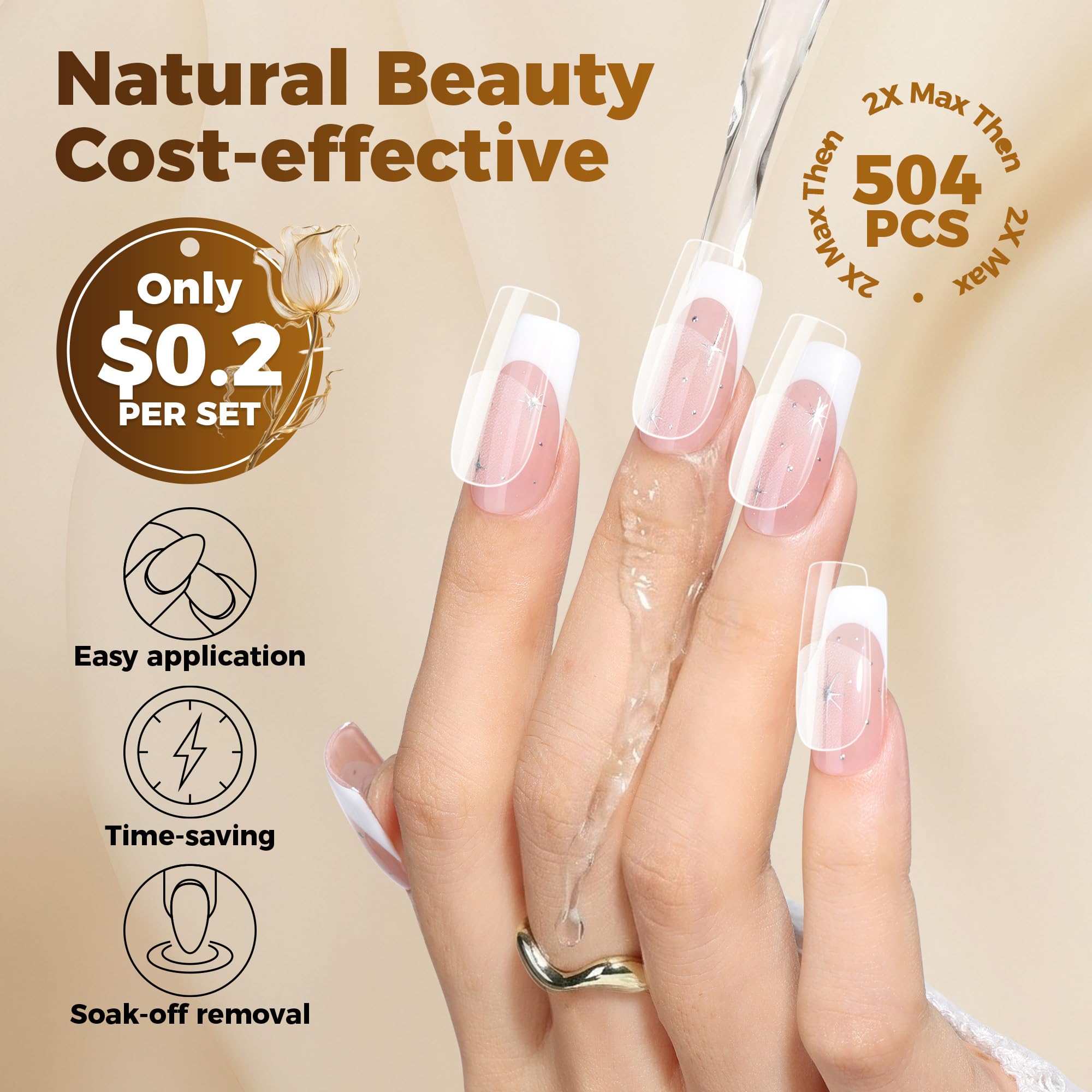 UNA GELLA soft gelly material enables long lasting wear