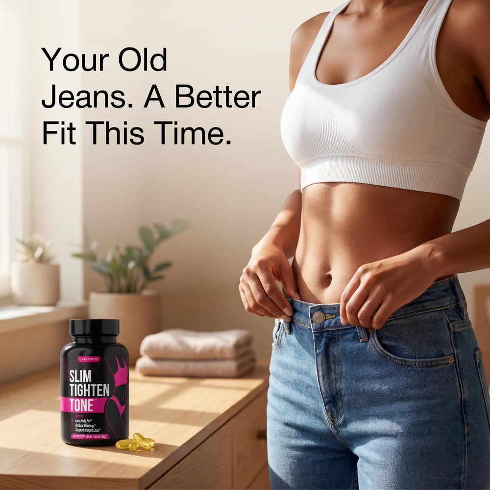 UNALTERED softgel capsules ready for daily metabolism support