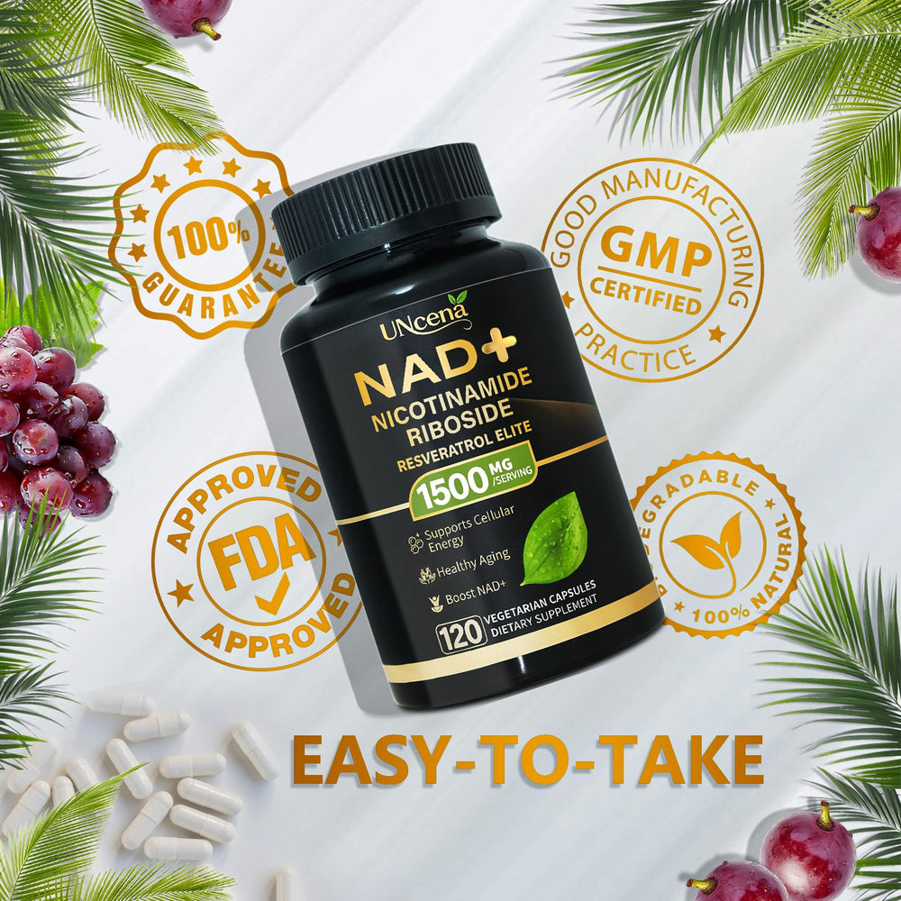 UNcena NAD aging-support concept highlighting healthy aging ideas