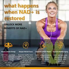 UNcena NAD capsules close-up emphasizing quality and potency