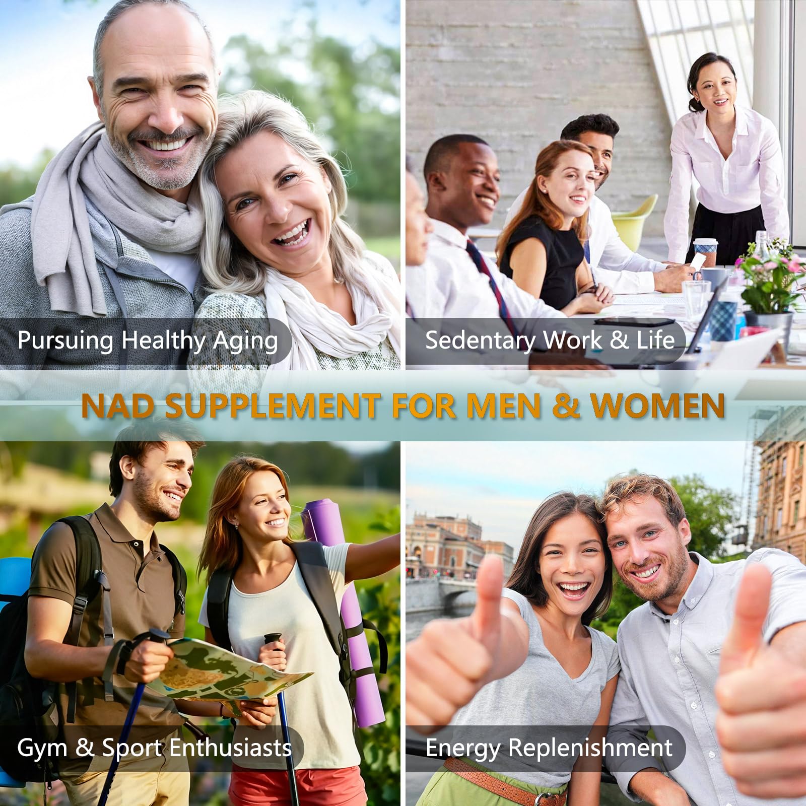 UNcena NAD wellness routine scenario illustrating lifestyle use