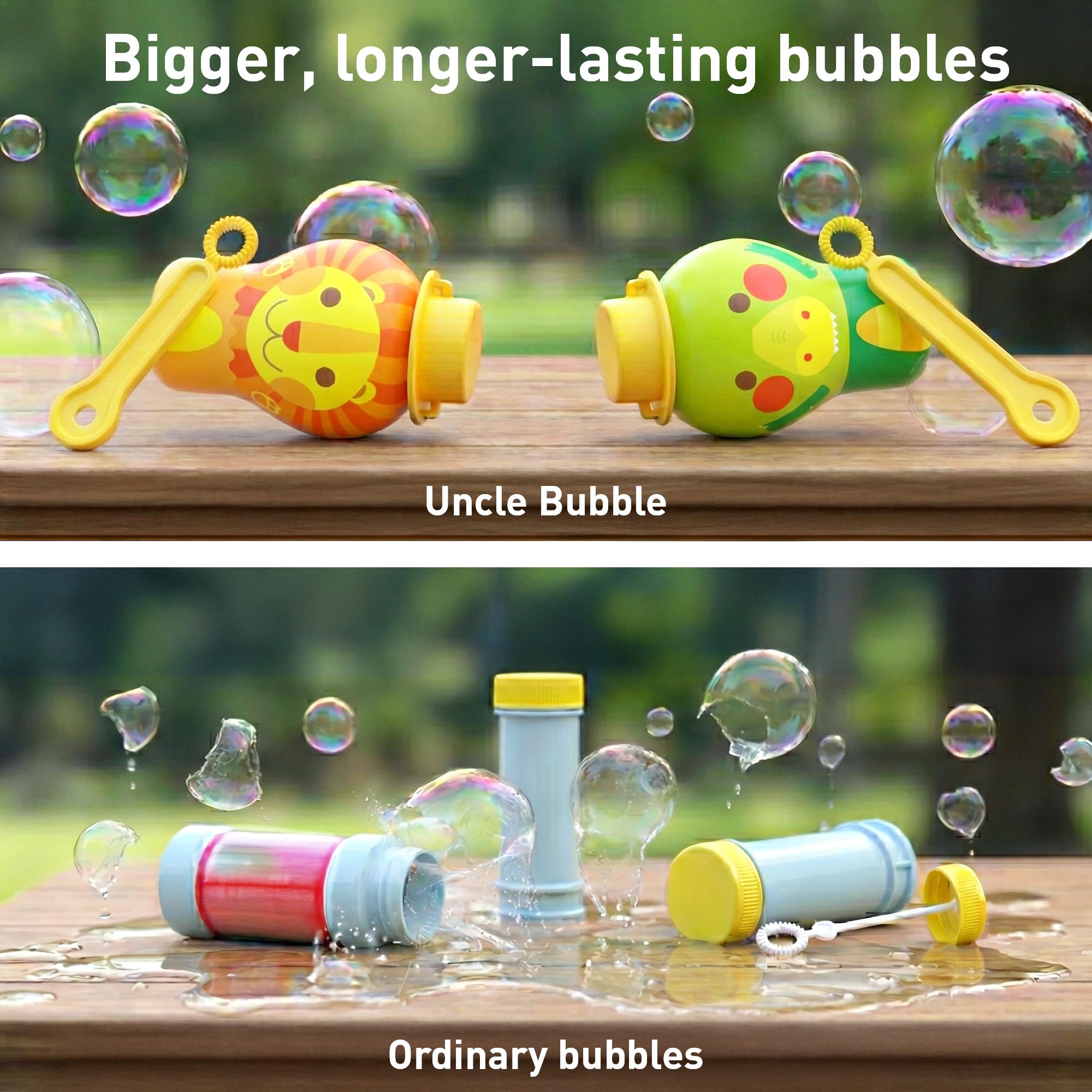 Uncle Bubble 2-pack party favors ideal for gifts