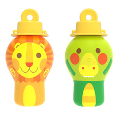 Uncle Bubble No-Spill Tumbler Lion design for mess-free outdoor play