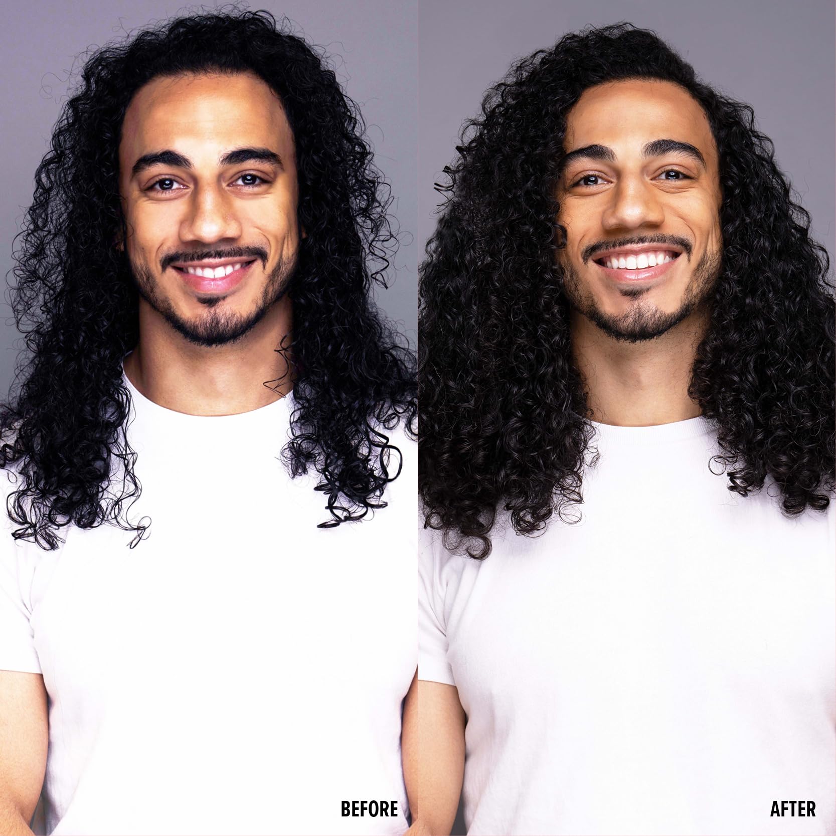 Uncle Funky's Daughter Curly Magic finished look with defined, frizz-controlled waves.