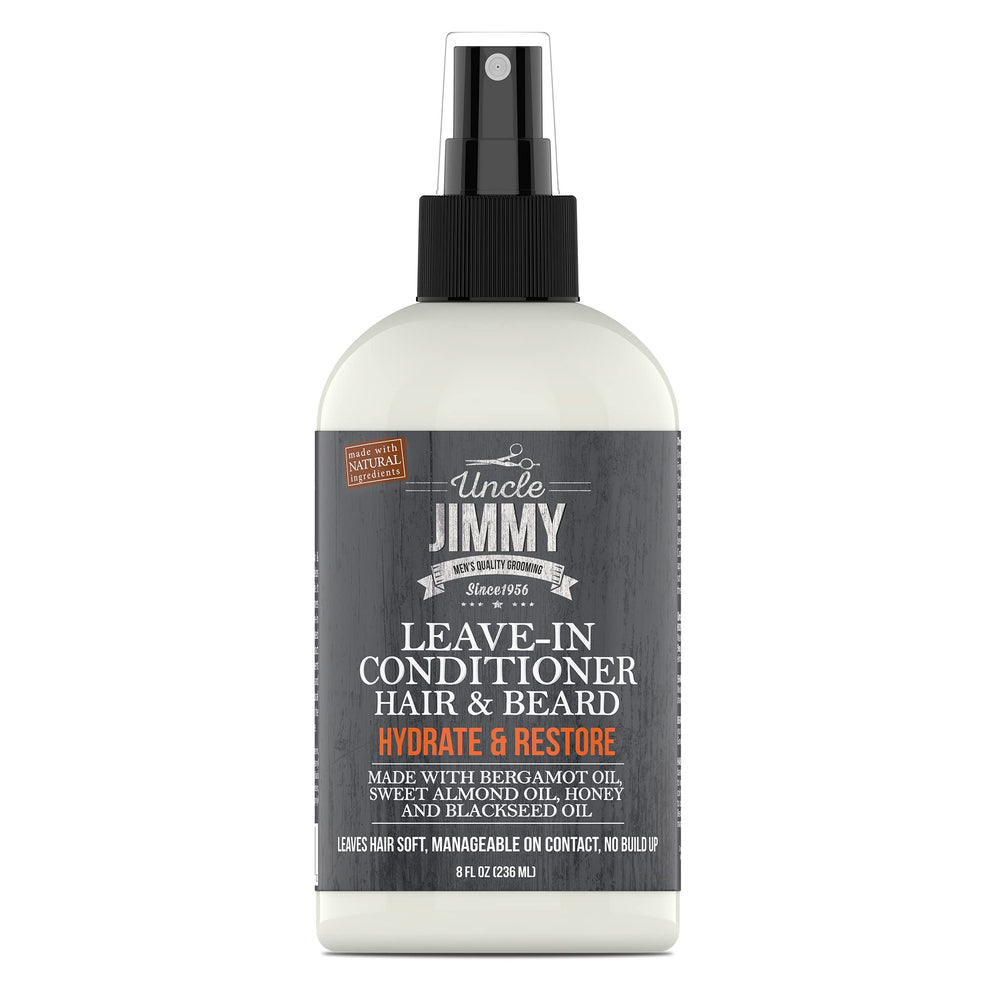 Daily use supports softer skin on the face and neck with Uncle Jimmy.