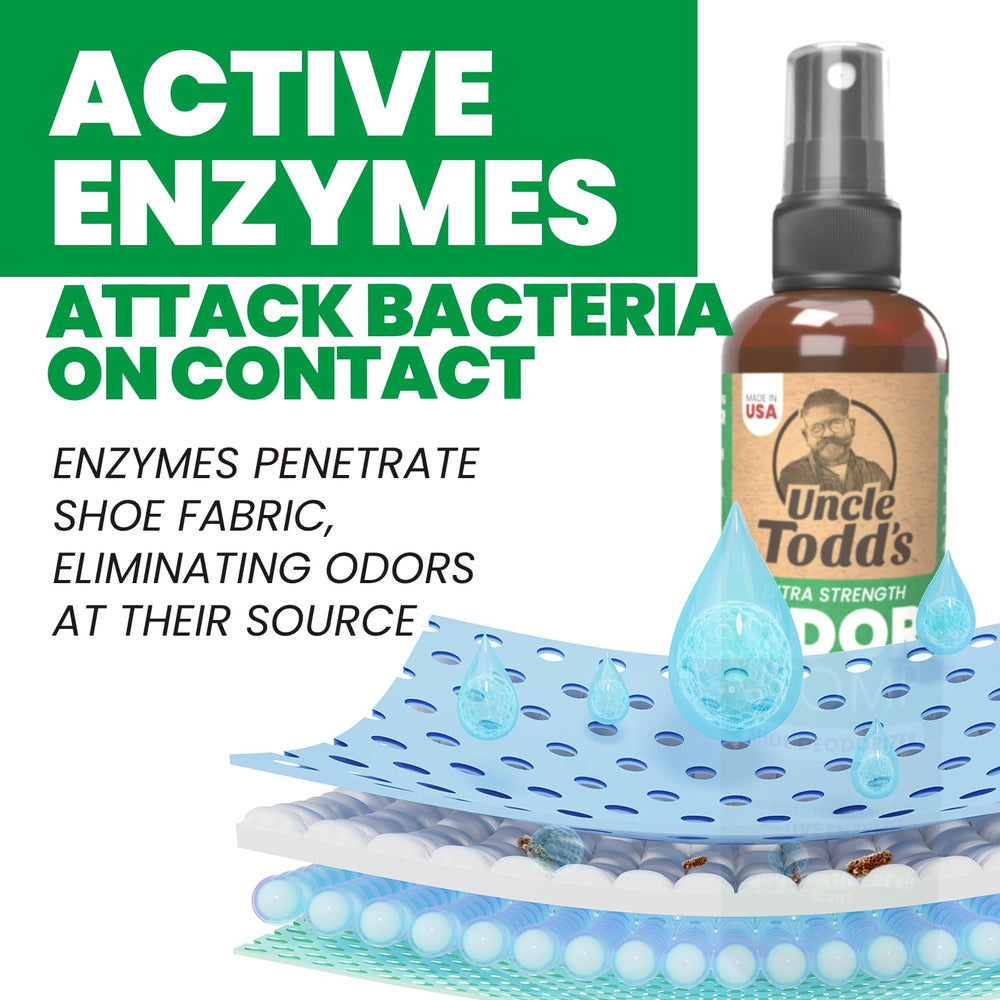 Uncle Todd's Odor Stomp safety with leather, canvas, and synthetics.