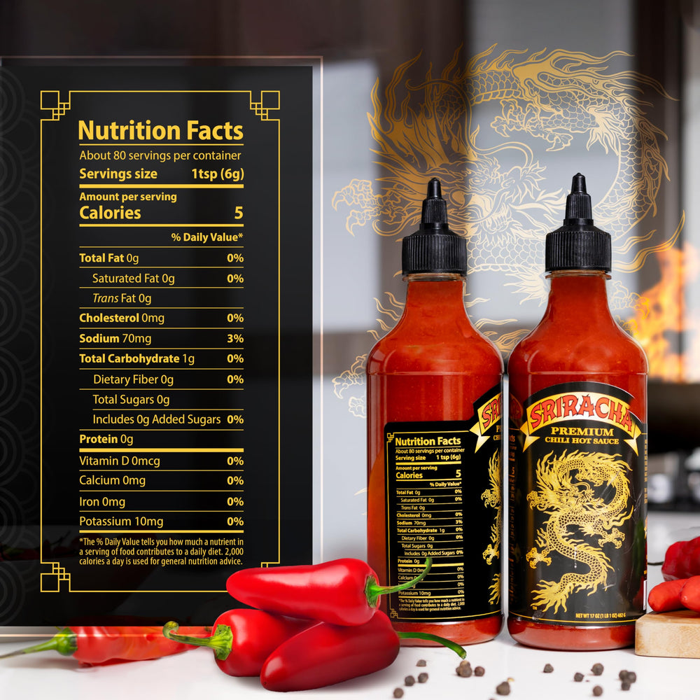 Underwood Ranches Dragon Sriracha pair with eggs for breakfast excitement
