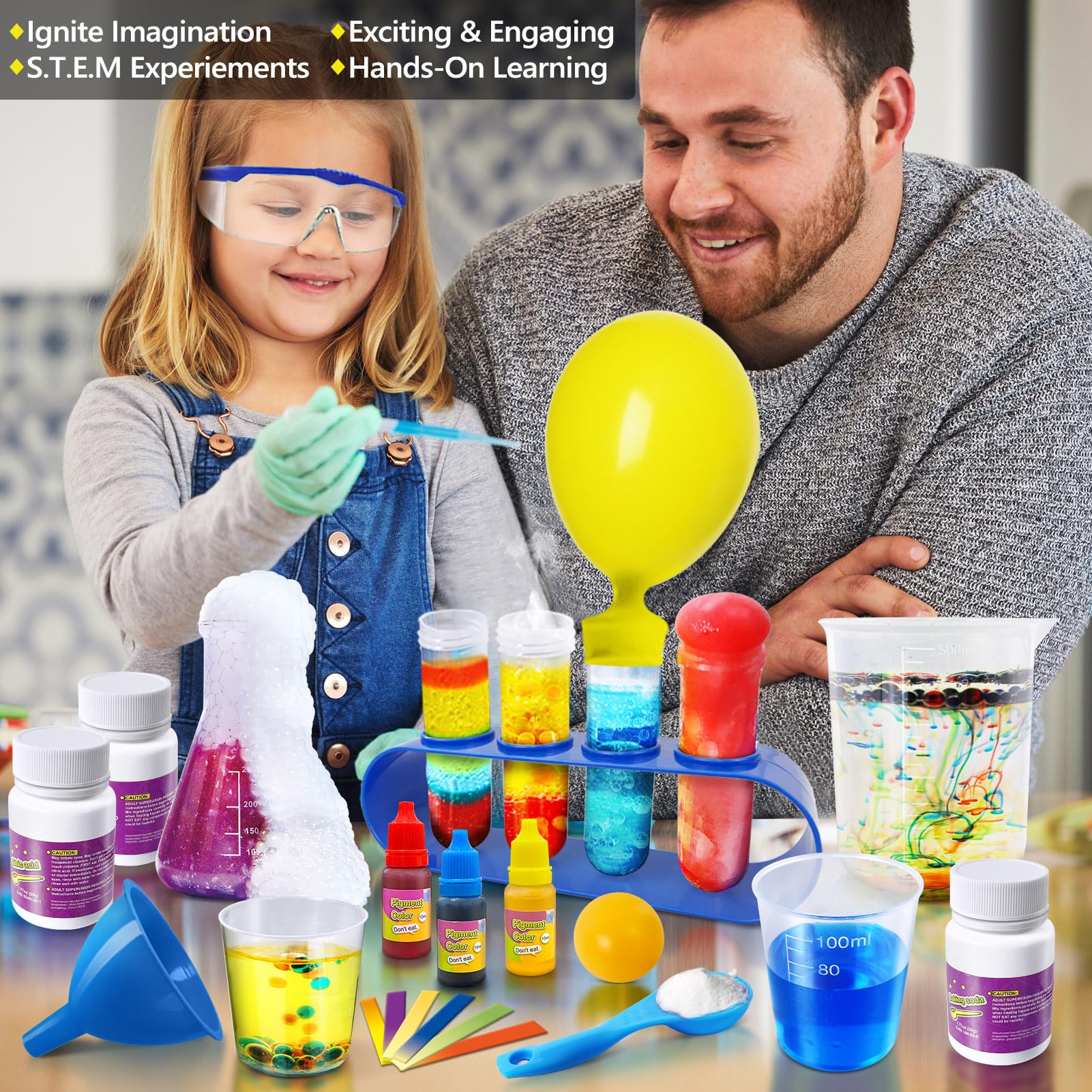 UNGLINGA 272 Experiments chemistry magic shows safe, exciting reactions for curious minds.