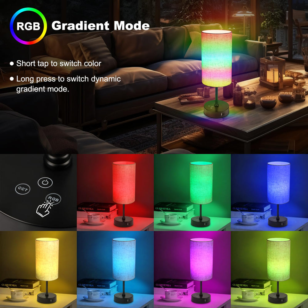 Three CCT modes (3000K/4500K/6500K) for daily tasks and relaxing evenings.