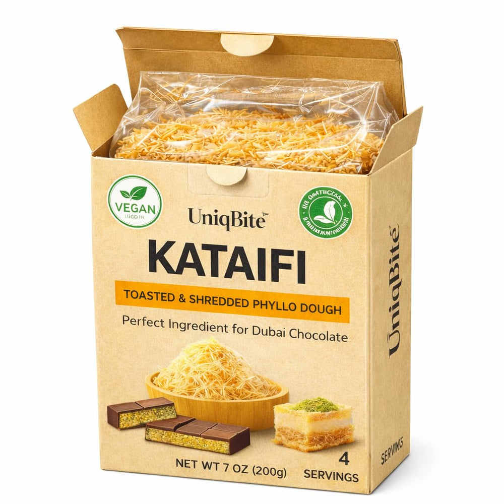 UNIQBITE kataifi chicken wraps with crunchy exterior